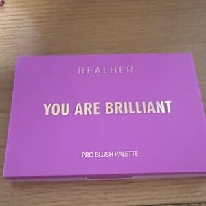 RealHer Pro Blush Palette - Vibrant Purple - Brand New - Never used